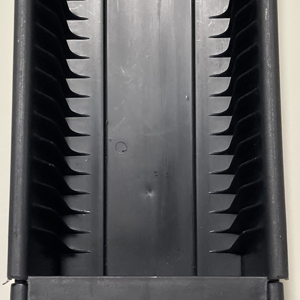 ALPHA 60 CD Black Storage Tower Rack Stand (Approximately 36" Height, 2-piece)