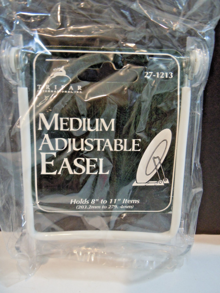 Clear Acrylic Adjustable Display Stand Medium Size