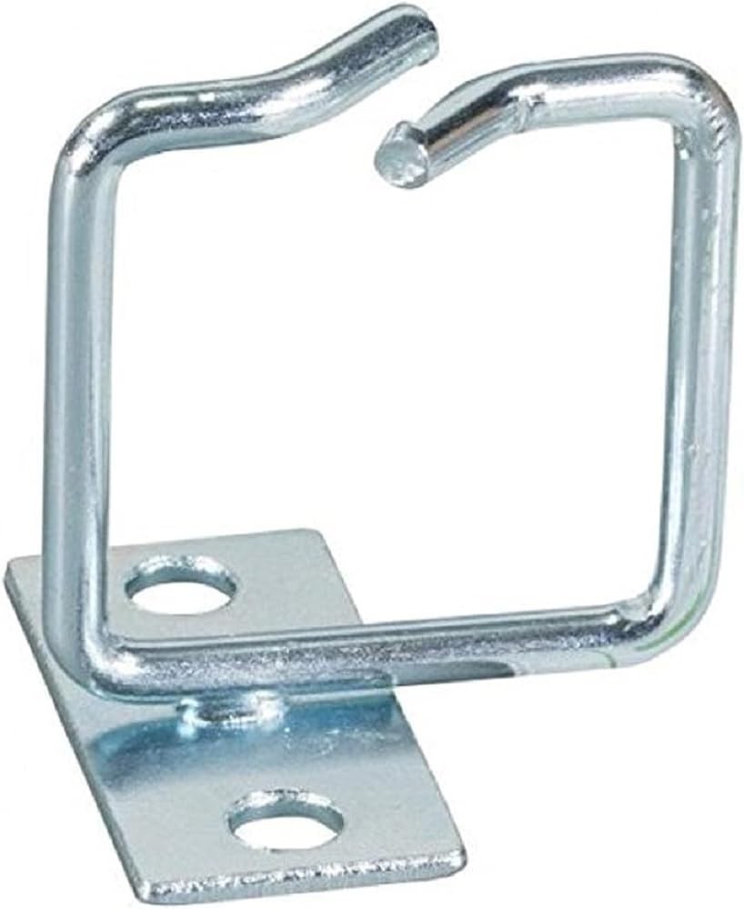 EFB I-CASE RING-SLIM44 Cable Guide Bracket 40 x 40 mm with Offset Mounting Plate