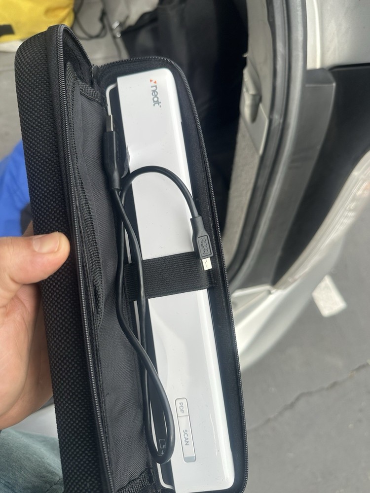 Neat Portable Mobile Document Scanner USB Connectivity with Carrying Case