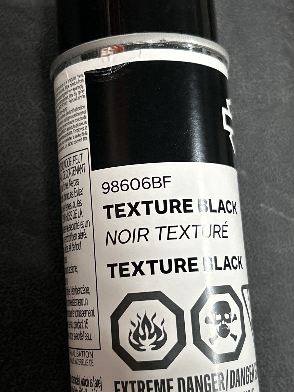 Black Texture TOUCH UP PAINT 98606BF 12OZ