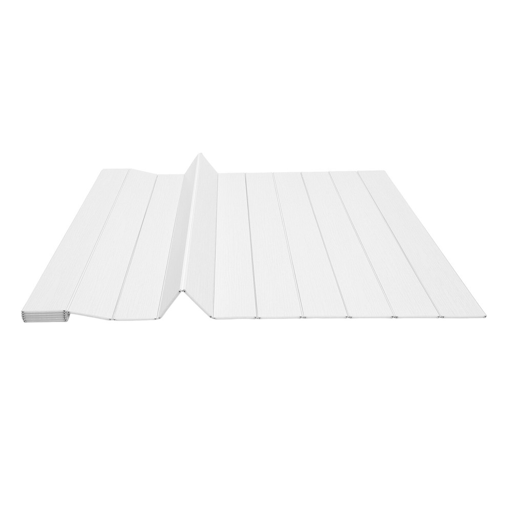 Modern Folding Bathtub Cover Rectangular Insulation Dust Cover White Bath Lid