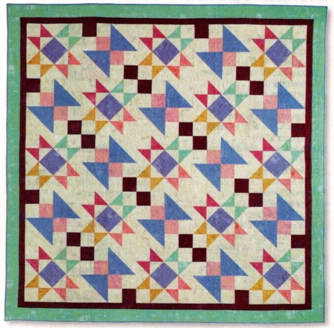 Ladder To The Stars Quilt Pattern Pieced TP