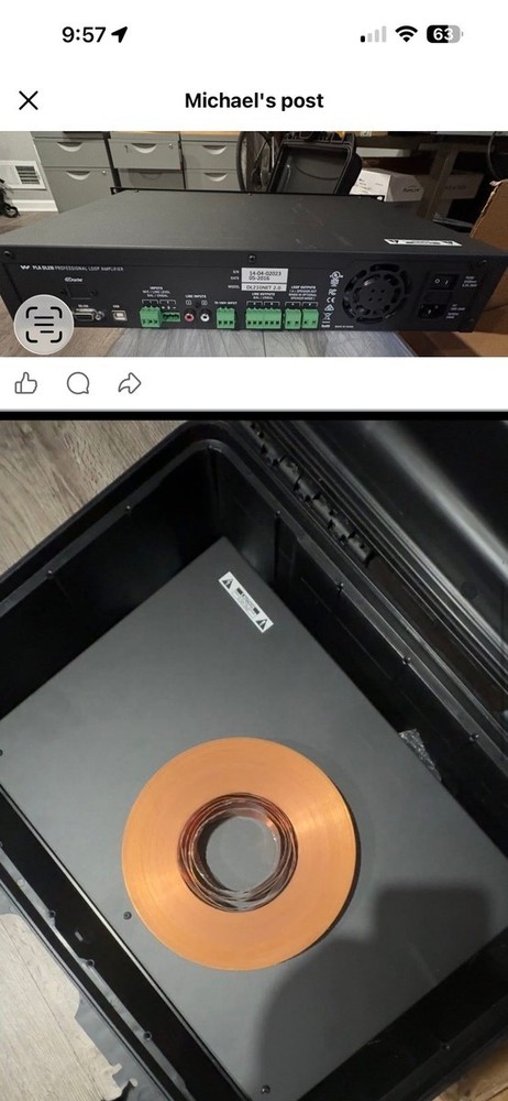 Williams AV Digi-Loop DL210-2.0 DSP Induction Loop Amp