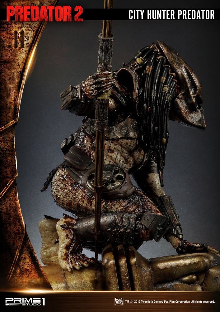 Predator 2: City Hunter Predator - 3D Wall Art 79 cm - Prime 1 Studio, Sideshow