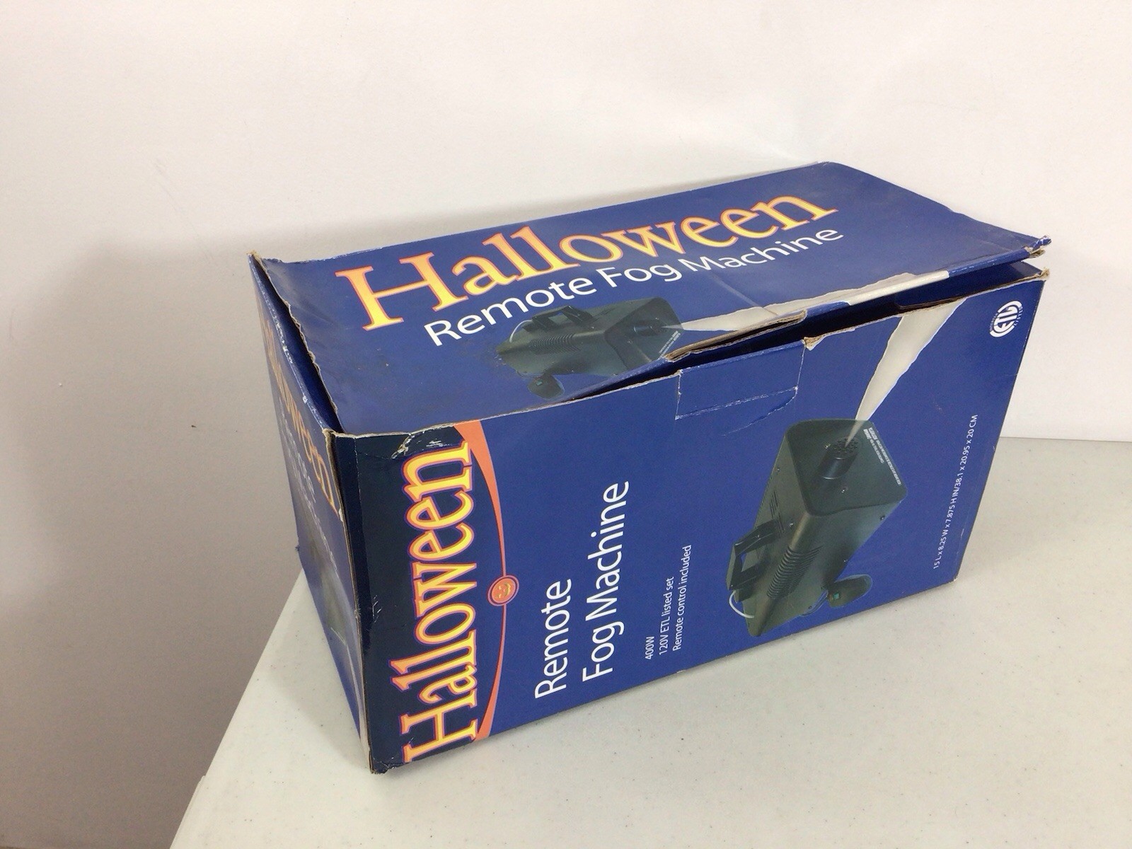 Halloween Remote Control Fog Machine Tested Works