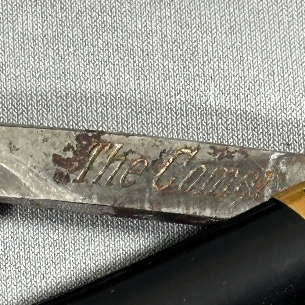 Vintage Heckel Straight Razor The Comer