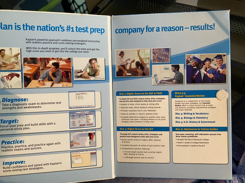 Kaplan SAT/ACT/PSAT 2007 Platinum Edition [Old Version] 6 CD Set