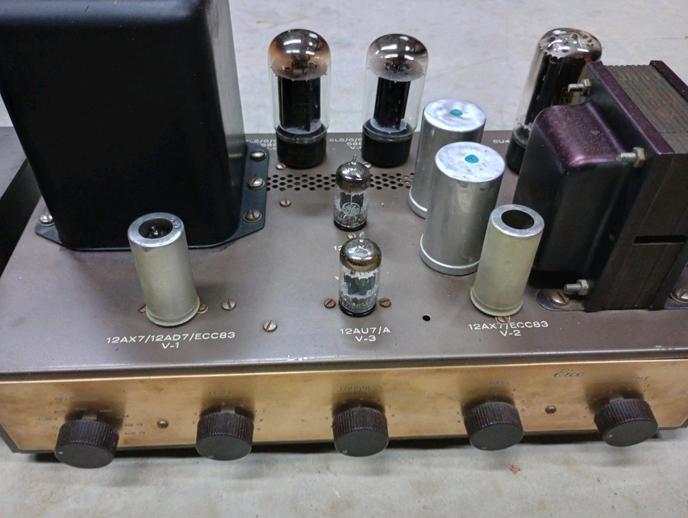 2 Eico HF20 Amplifiers -serviced Working