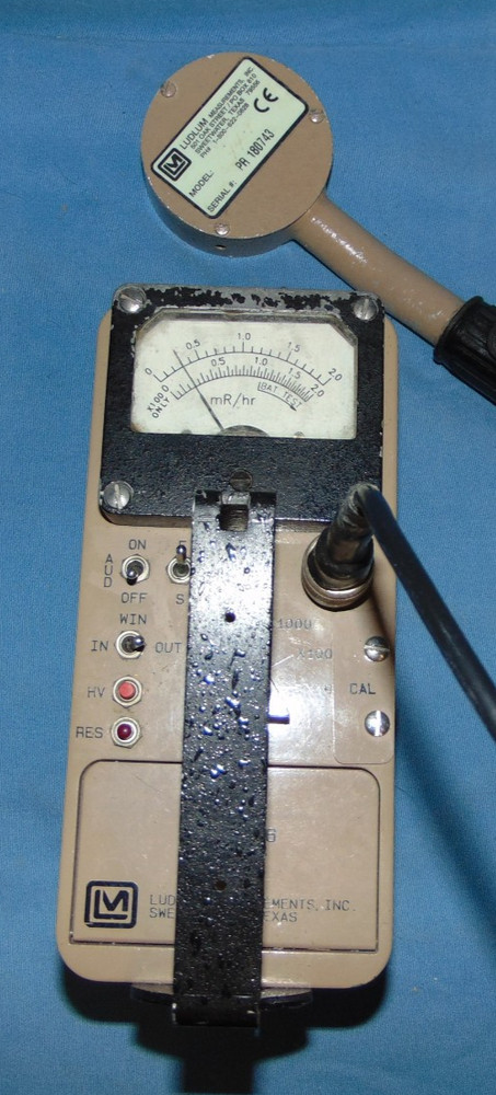 Ludlum 16 Analyzer Radiation Meter Geiger
