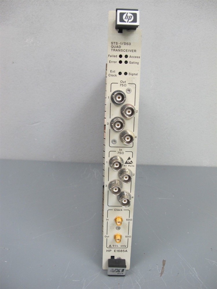 Hewlett Packard HP E1685A STS-1/DS3 Quad Transceiver VXI Module