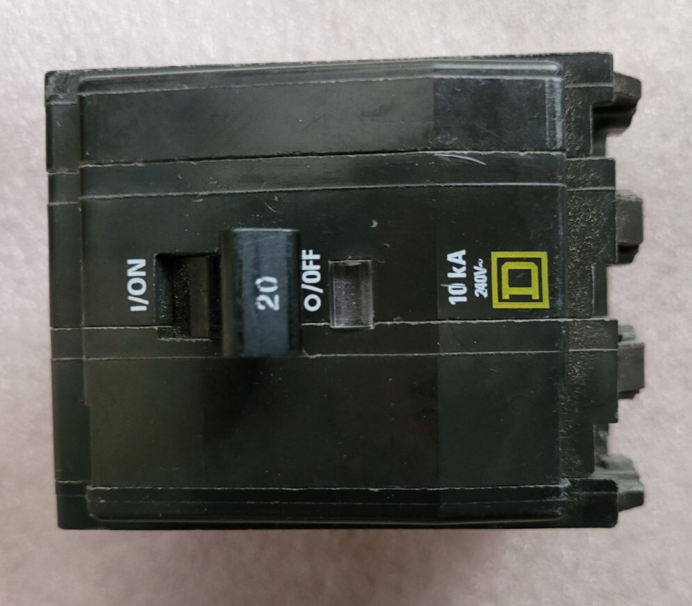 QO320 SQUARE D 3POLE 20AMP 240V