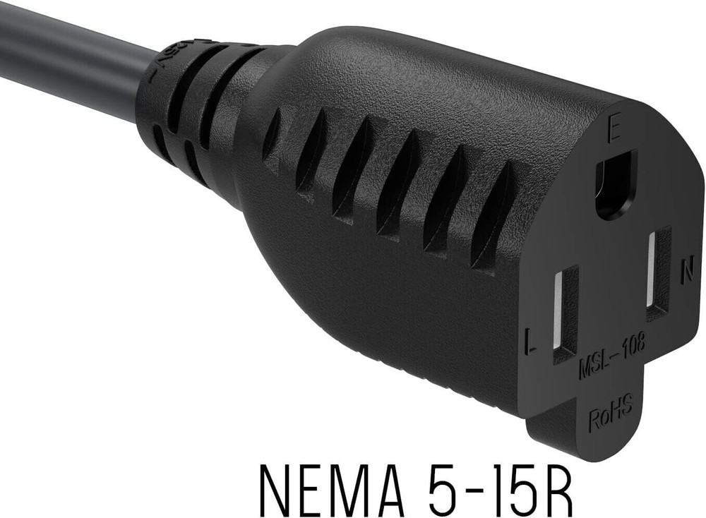 simbr 2-ft extension cord