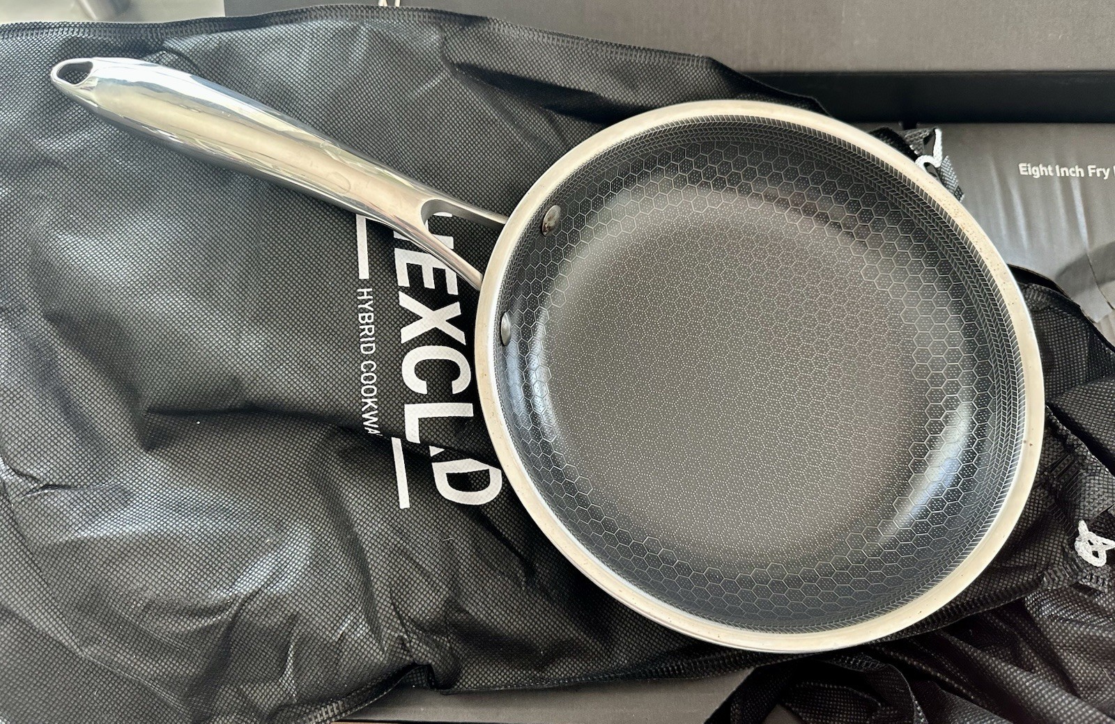 HexClad Hybrid Nonstick Cookware Set 7-Piece - Light Use - Free Shipping