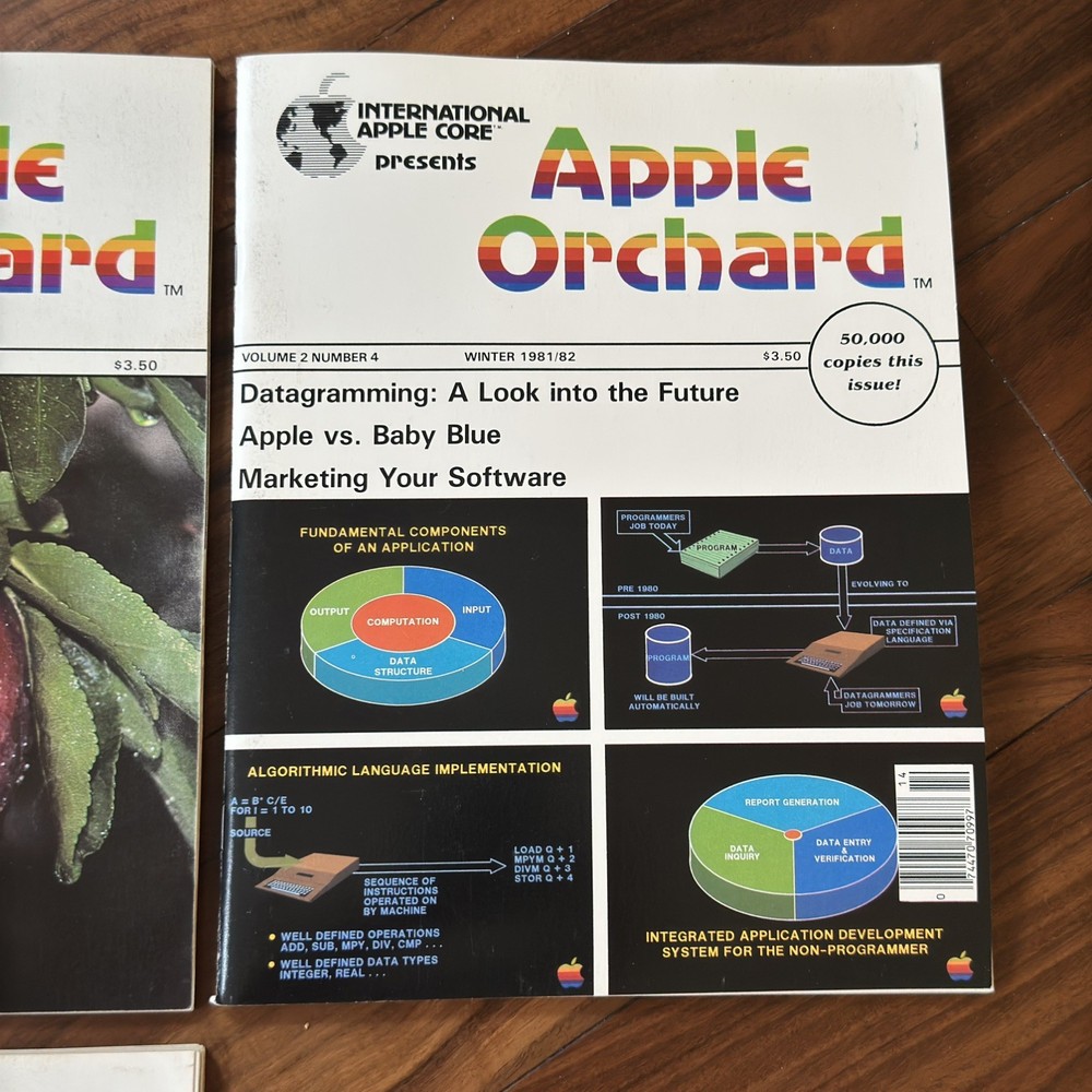 Apple Orchard Magazine Computer 9 issues 1980-1982