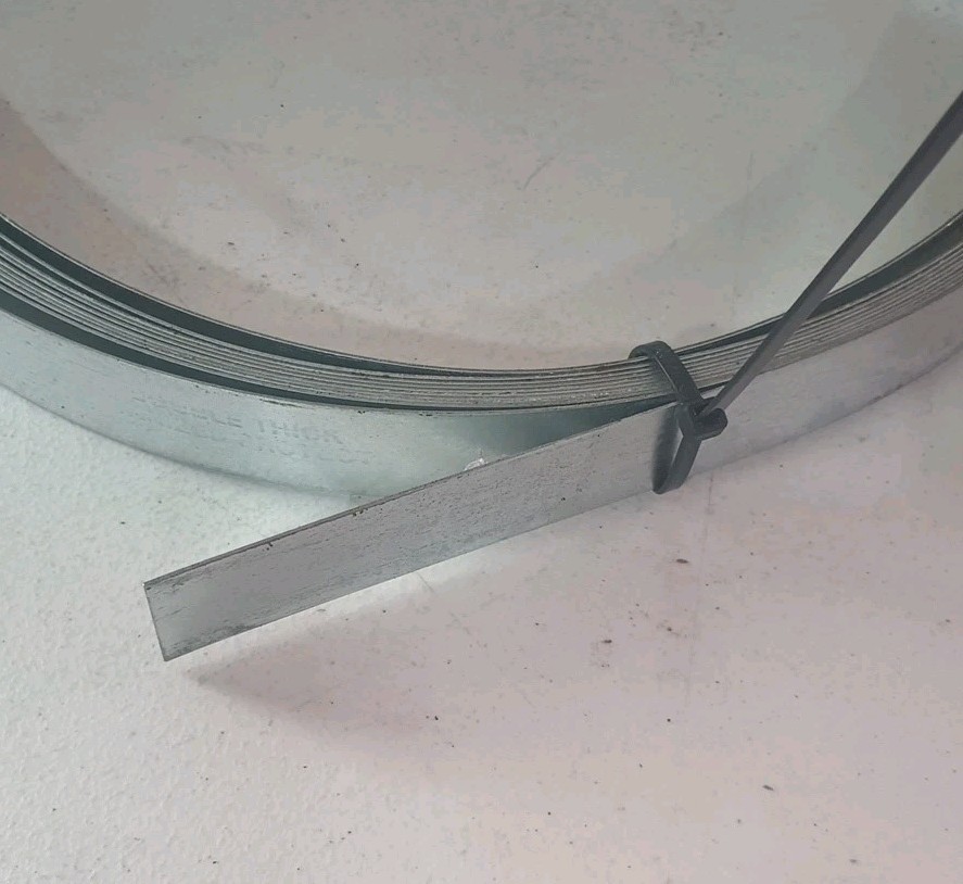 ENGINEERING Certified C60 Galvanized Strapping - 37 feet long | Securing Mobile