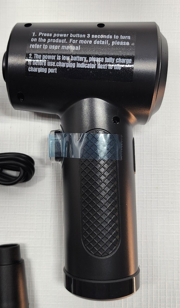 Electric Compressed Air Blower Duster For Computer Powerful Rechargeable Handy