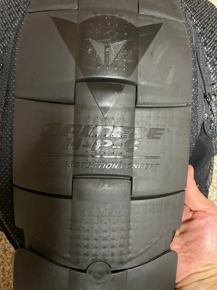 Dainese Light Wave Jacket with Back protector Medium, Black