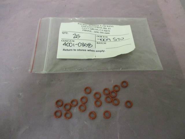 19 Pacific Rubber 009570 Oring, 410184