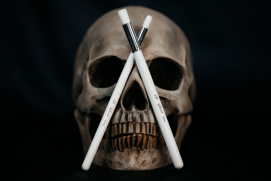 Ghost Miniature Paint Brush Set 8 Detail Paintbrushes & 3 Dry Brushes