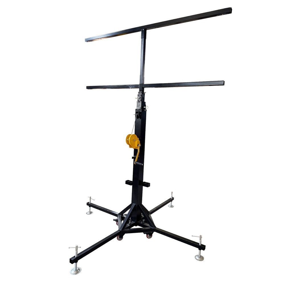 13Ft 16-Position Double-Layer Stage Lighting Bracket Stage PAR Light Stand