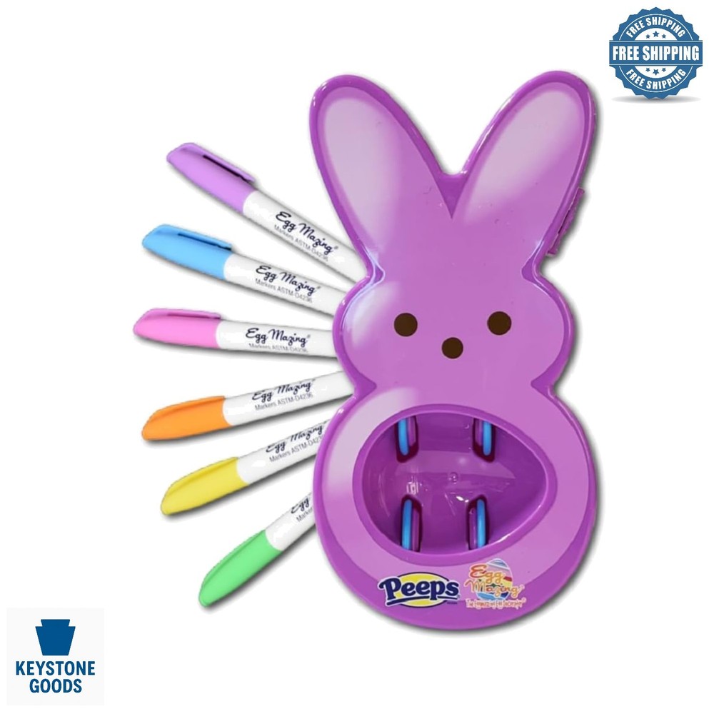 Easter Egg Decorating Kit with EggMazing Spinner & Markers