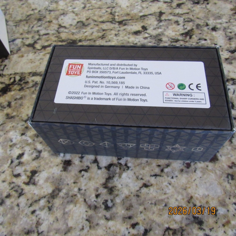 Shashibo Elements - 2 - Piece Puzzle Cube Set-Magnetic Shape Shifting