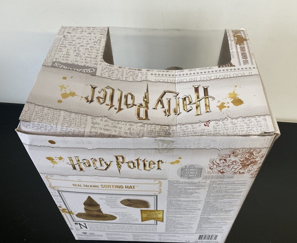 Harry Potter Wizarding World Interactive Talking Sorting Hat Working Boxed