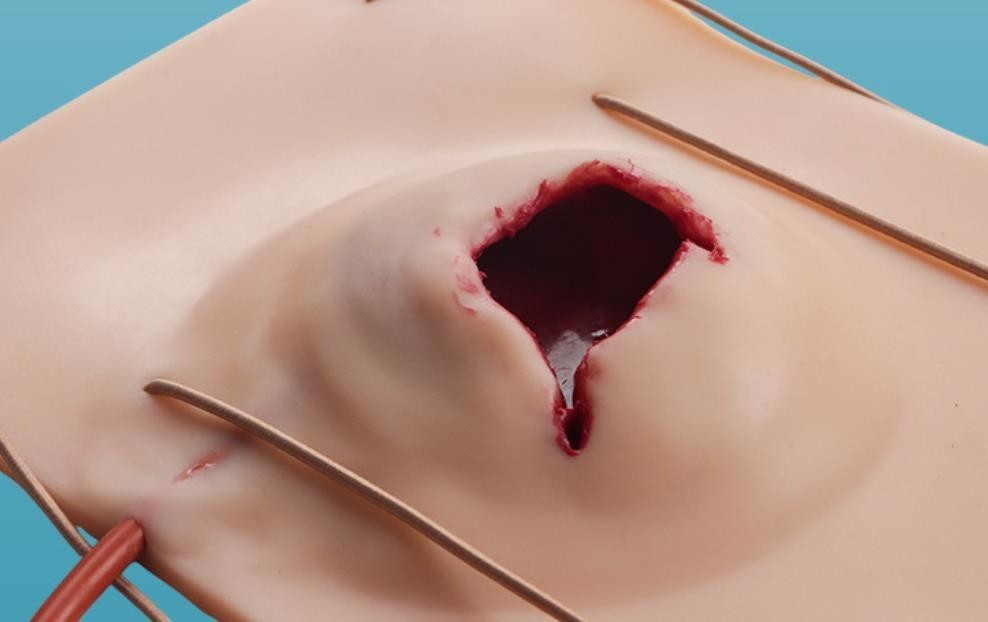 Large-caliber Gun Wound Hemostasis Control Training Model