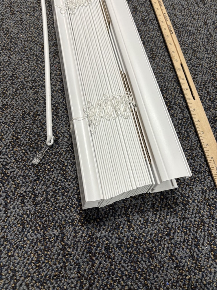 White Window Blinders