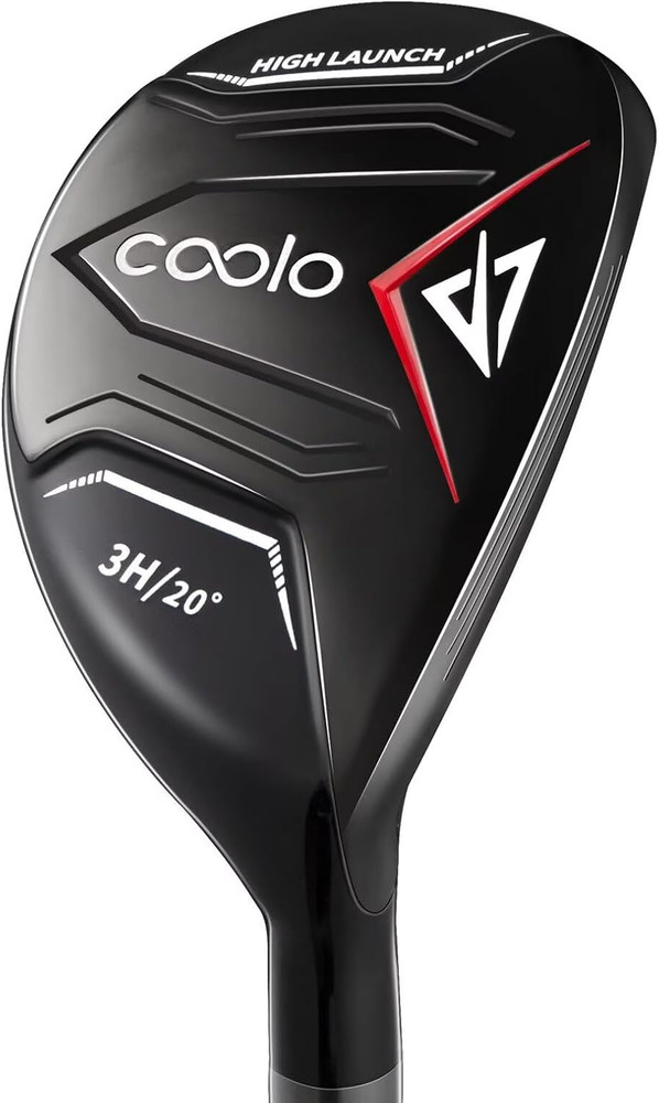 Golf Hybrid for Average Golfer, Designed for High Launch and Smooth Hits, 3/4/5/
