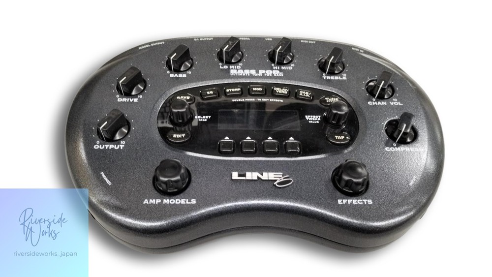 Line6 Bass POD XT Multi-Effects Processor Pedal Used JP