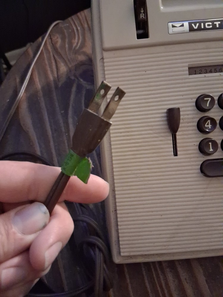 Vintage Victor 7 82 54 Adding Machine Calculator