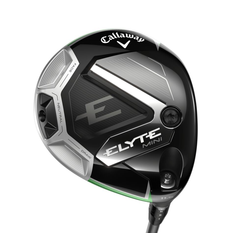 LEFT HANDED CALLAWAY GOLF ELYTE MINI DRIVER 13.5° GRAPHITE 6.0 STANDARD