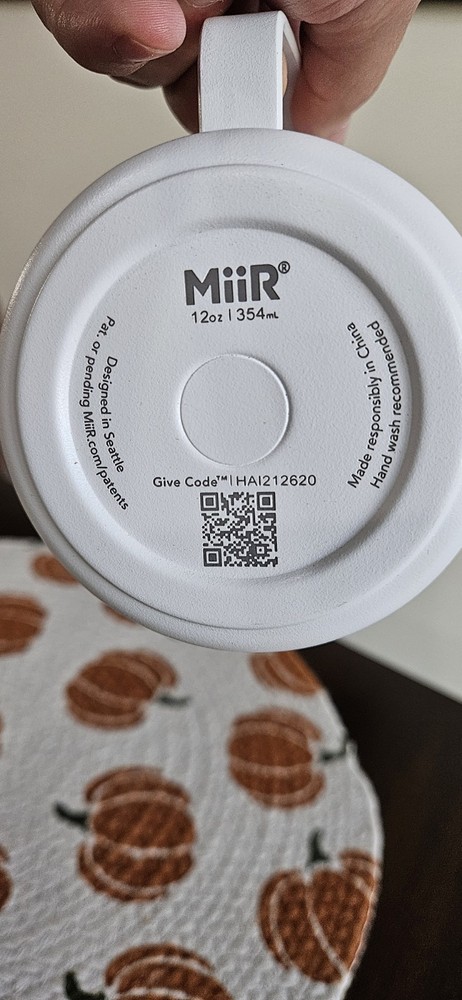 fika miir 12 oz coffee thermos