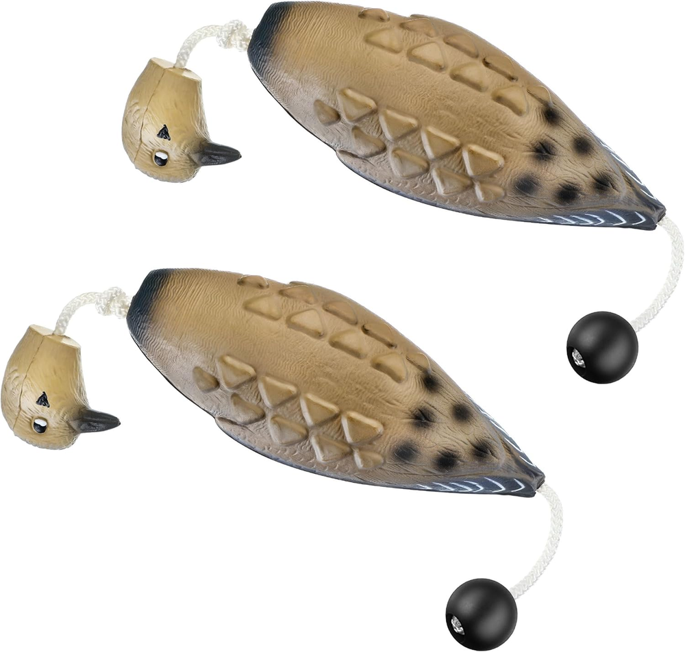 Hunting Dog Training Dummies - Floating Retriever Trainer & Interactive Toy 2 Pk