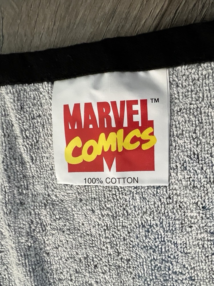 Vintage Spiderman Beach Towel Marvel Comics