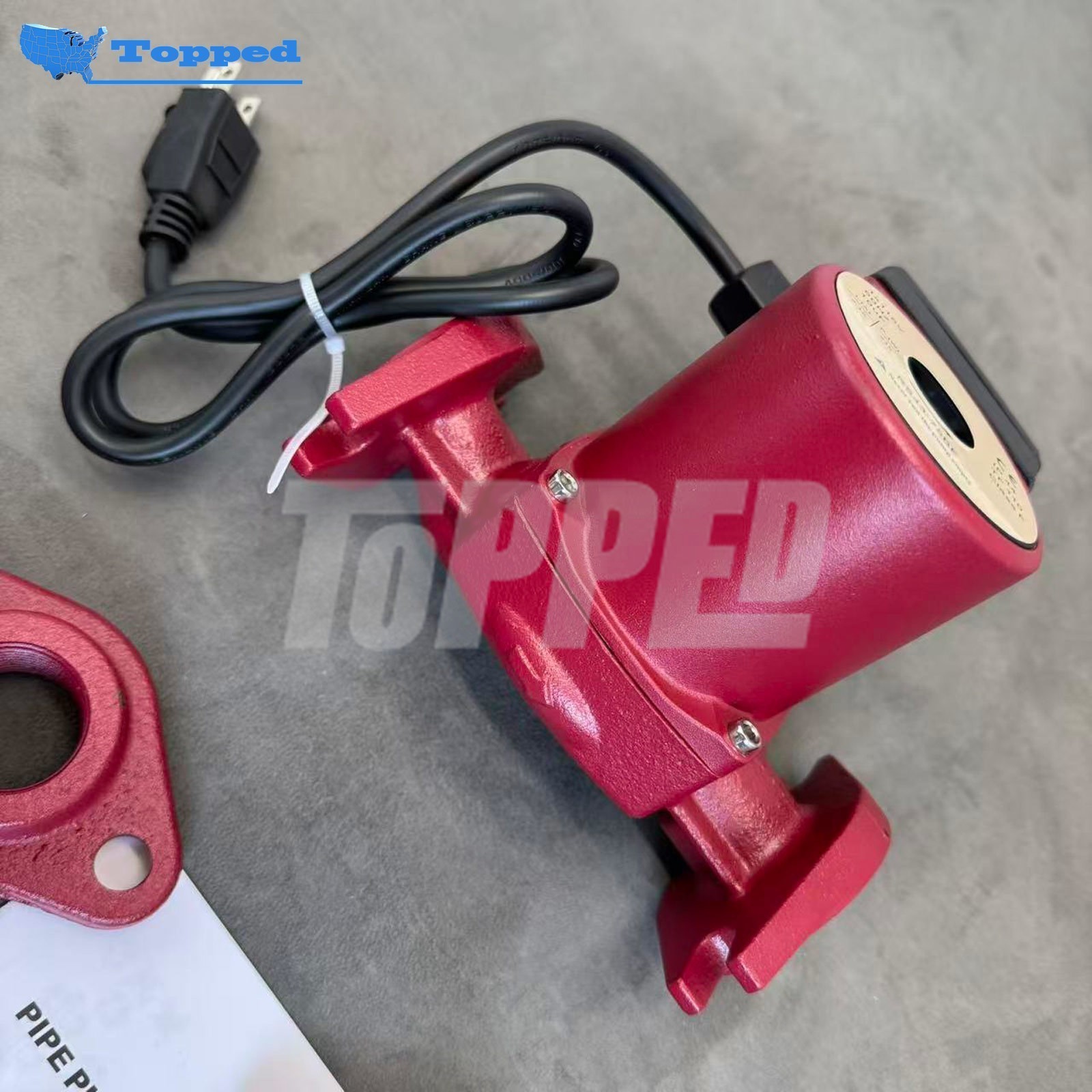 UP43-75BF Bronze Circulator Pump for Grundfos 115V 1-Speed 40.9GPM 1-1/2"Flange