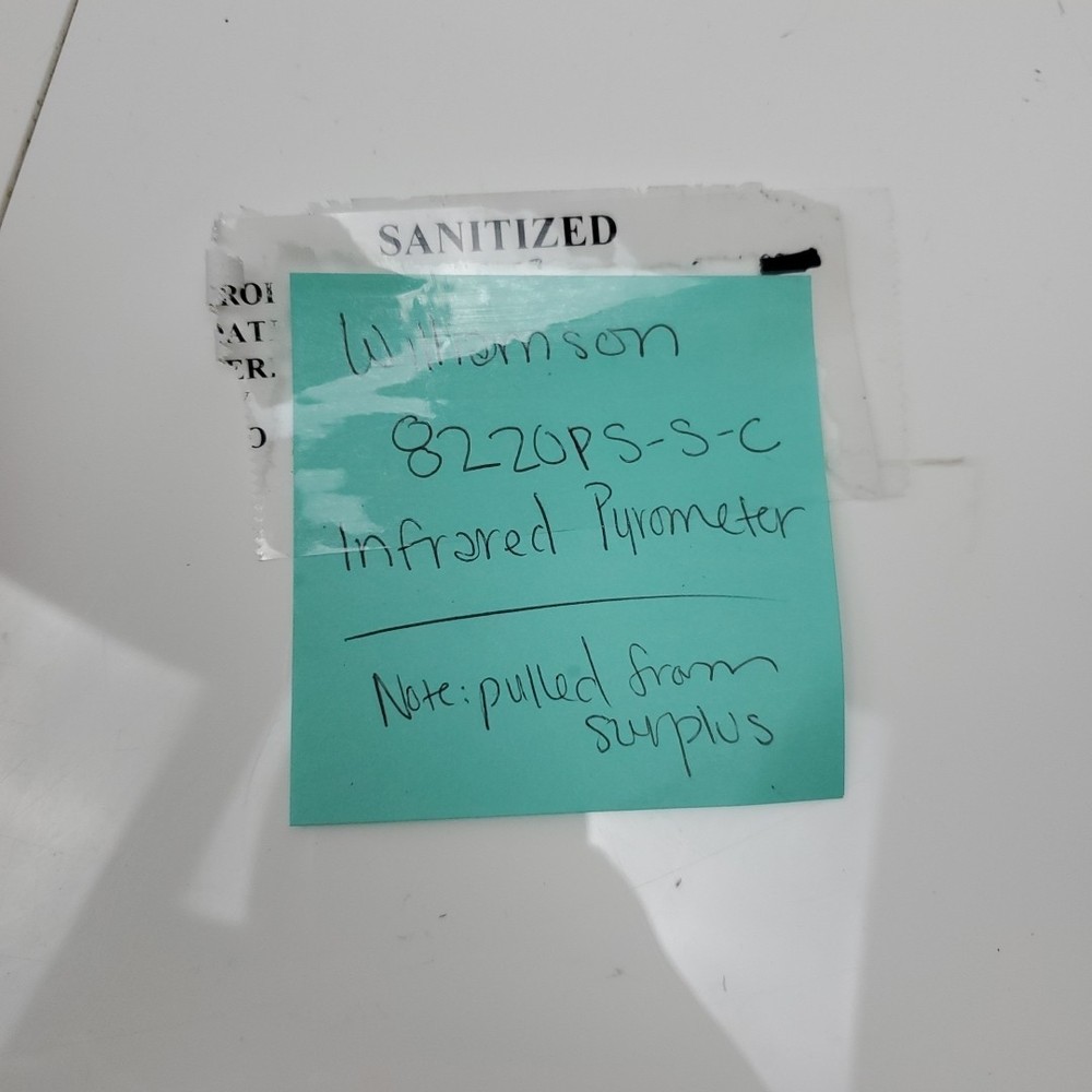 Williamson 8220PS-S-C Infrared Pyrometer