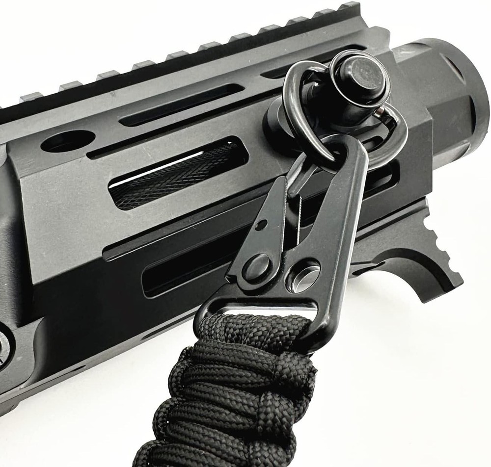 Durable 2-Piece Two Point Sling Mounts - Triangular Design for Maximum Control