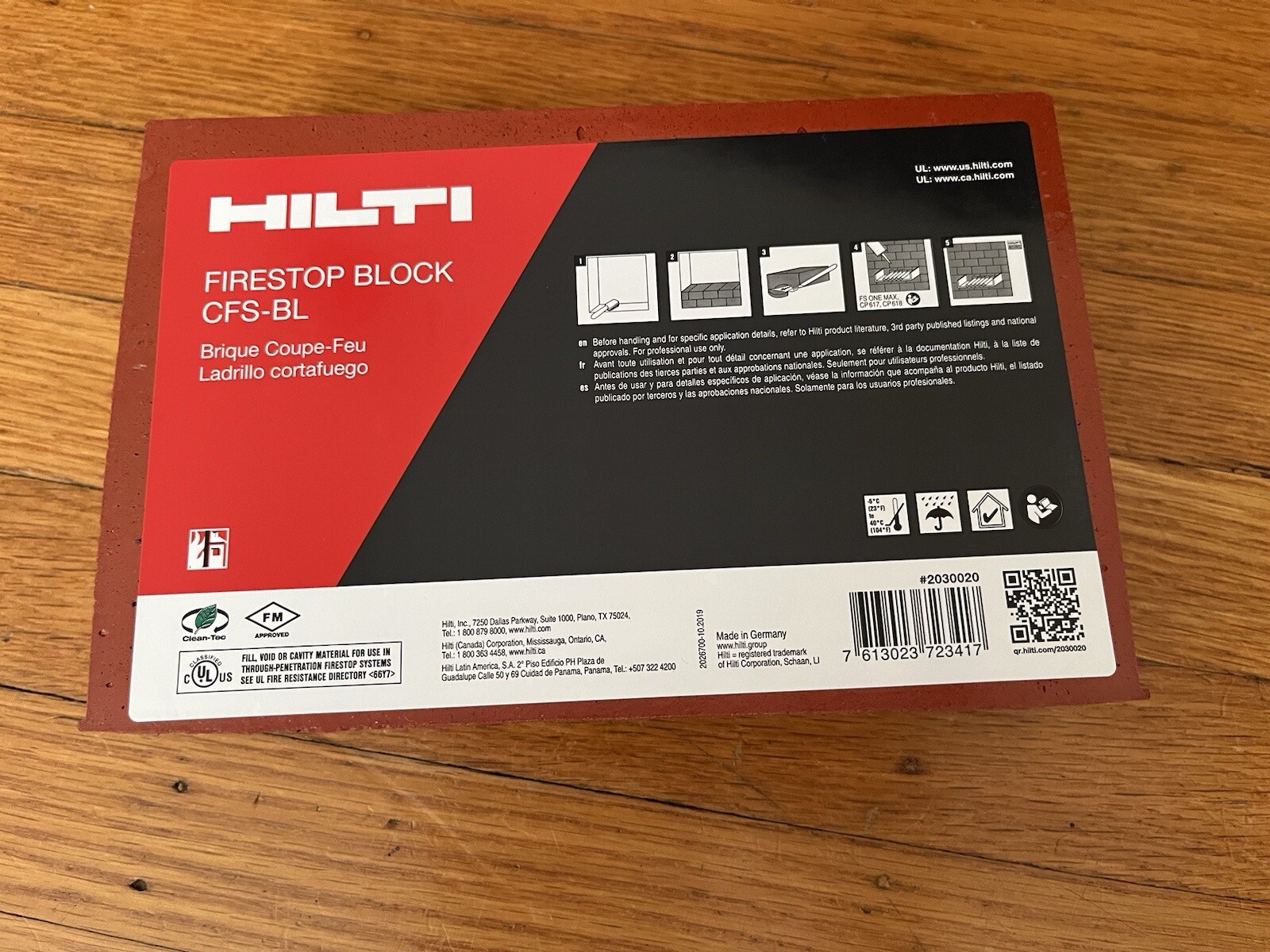 Hilti ( 10 PCs ) CFS-BL Firestop Block