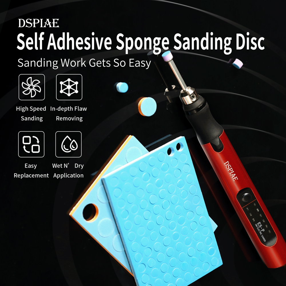 DSPIAE Self Adhesive Sponge Sanding Disc - US