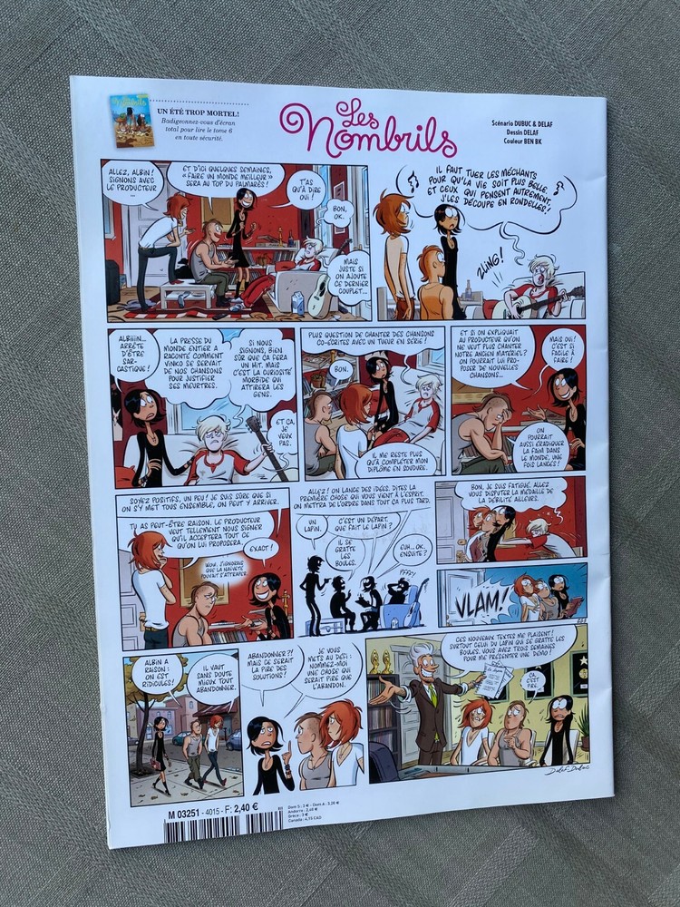 Spirou Weekly No. 4015 2015 In Excellent Condition