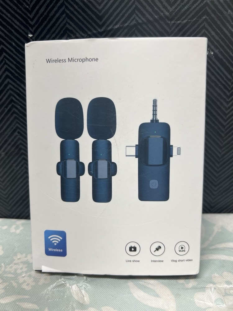 Wireless Microphone iPhone And Android Compatible For Video Vlogging B65