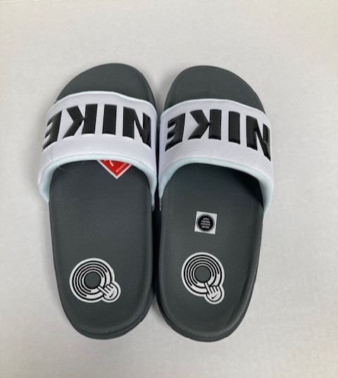 Nike Offcourt Slide Sandals, Men’s Comfort Slip-On Shoes, Black/White BQ4639-001