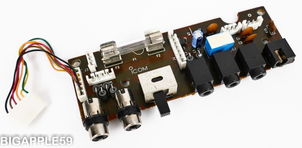 Left Panel Inputs/Outputs Grundig Satellit 500 Shortwave AM FM Radio Receiver