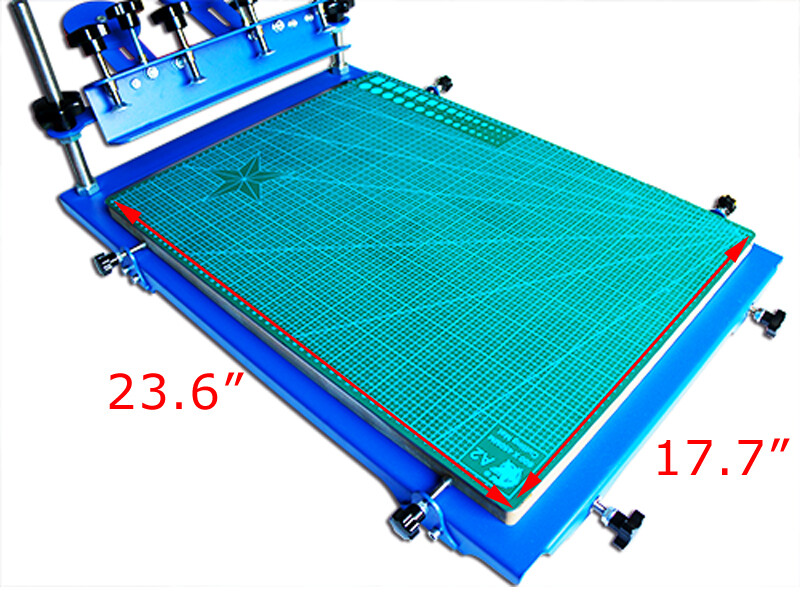 1 Color Screen Printing Machine Press Printer Clamp Micro-registration DIY Tool