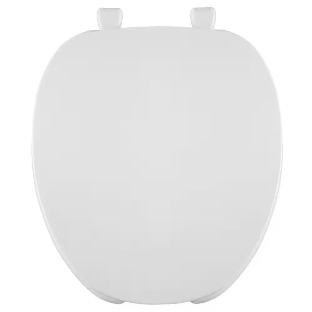 220-001 round Open Front Toilet Seat in White