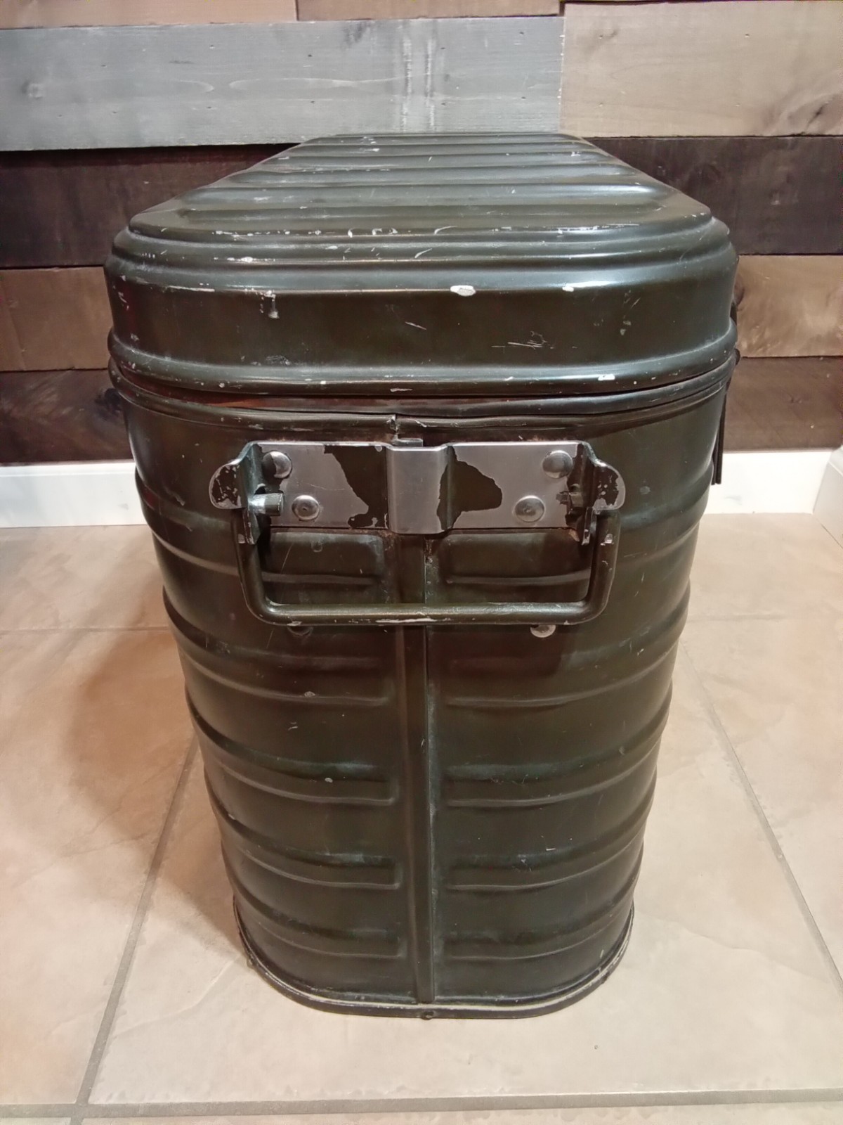 Vintage US Military Insulated Storage Box 1961 Landers Frary Clark Metal Storage