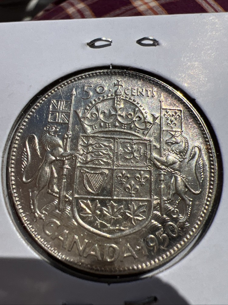 1950 50 cent Canada Silver - Canadian half dollar